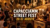 Ca’pacciamm Street Fest 2026 a Capaccio Capoluogo: dieci anni di spettacoli, musica e street food