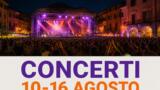 Concerti dal 10 al 16 agosto 2026 a Napoli e in Campania: tutti gli appuntamenti live della settimana