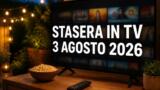 Cosa c’è stasera in TV, lunedì 3 agosto 2026: Il giovane Montalbano, Chasing the Wind e i film in prima serata