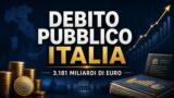 Debito pubblico Italia: cos’è, quanto ammonta e quanto pesa sulle tasche dei cittadini