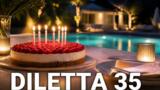 Diletta Leotta compie 35 anni e festeggia con la figlia Aria: la torta a mezzanotte e gli auguri di Loris Karius