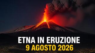 Etna in eruzione, fontana di lava alla Voragine e cenere su Zafferana: la situazione