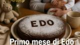 Fedez festeggia il primo mese del piccolo Edoardo con la torta di Leone e Vittoria