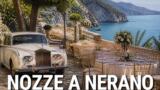 Jean Alesi sposa Anja a Nerano: nozze top secret in Costiera Sorrentina, l’ingresso in Rolls Royce e gli outfit di Eddy Monetti