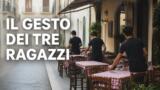 Mangiano al ristorante chiuso e puliscono tutto: il gesto dei tre ragazzi conquista il web