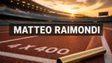 Matteo Raimondi: il velocista dei Carabinieri nella 4×400 azzurra a Birmingham 2026