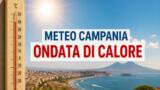 Meteo Campania, ondata di calore da mercoledì 26 agosto