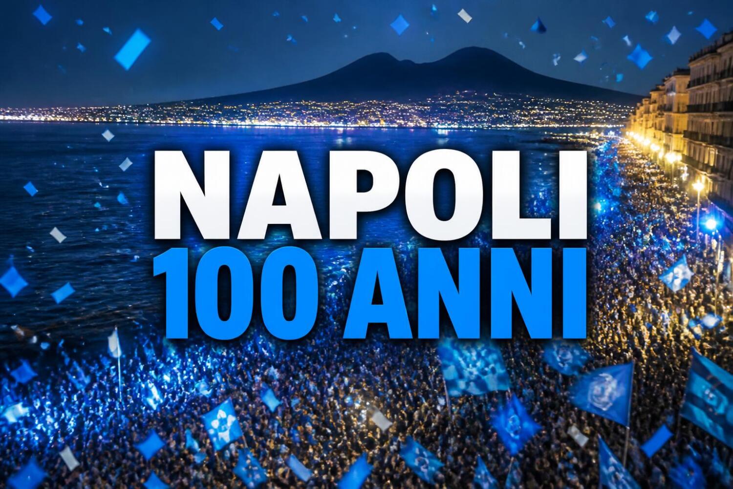 Napoli compie 100 anni: fiume azzurro sul Lungomare, oggi la cerimonia ...