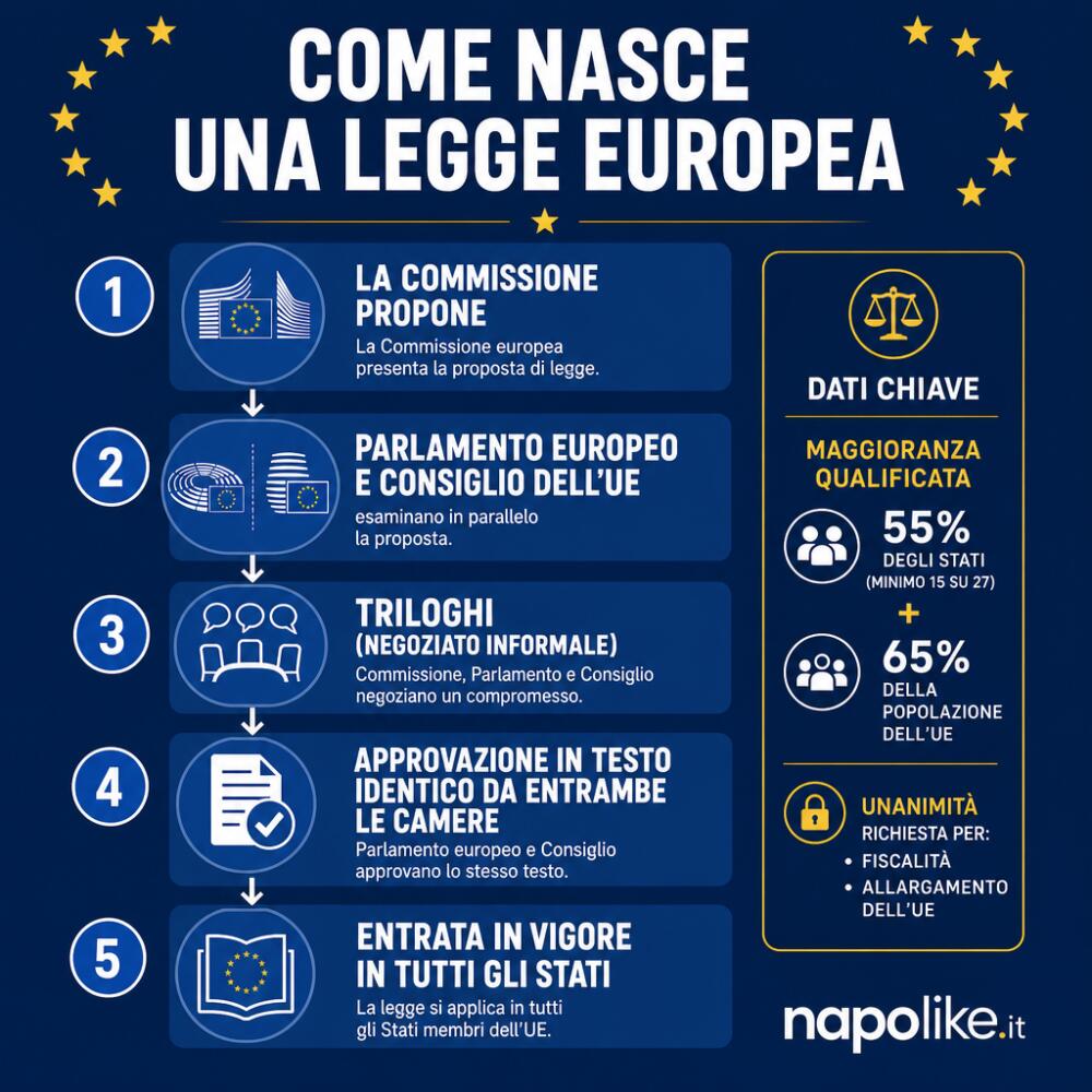 Come nasce una legge europea