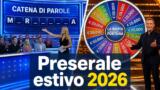 Preserale estivo 2026: Reazione a catena sfida L Eredit Summer