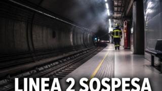 Principio di incendio a Piazza Amedeo, Linea 2 sospesa: nessun ferito
