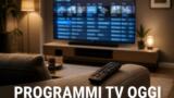 Programmi TV oggi lunedì 31 agosto 2026