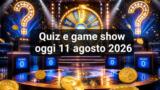 Quiz e game show oggi 11 agosto 2026: Reazione a catena, The Wall, L’Eredità