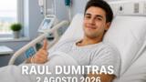 Raul Dumitras, compleanno in ospedale: «Ho sentito un forte dolore al petto». La diagnosi di miocardite