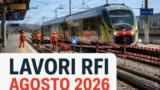 RFI, lavori di manutenzione straordinaria in Campania e Lazio: dal 1° al 30 agosto modifiche alla circolazione