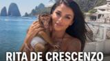Rita De Crescenzo e la scimmietta portata dall’Egitto: è polemica sui social
