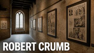 Robert Crumb al Maschio Angioino: oggi l’ultimo giorno, poi il castello chiude per lavori