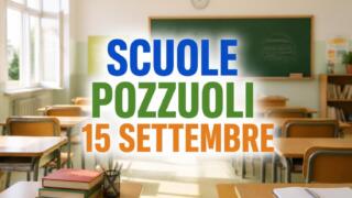 Scuole Pozzuoli, quando riaprono? Le parole del sindaco