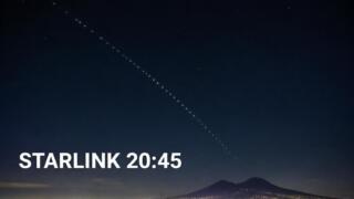 Stasera il trenino Starlink attraversa il cielo: 24 satelliti visibili a occhio nudo anche da Napoli
