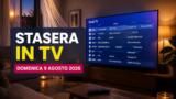 Stasera in TV domenica 9 agosto 2026: Noos, Racconto di una notte, Il padrino e i programmi di prima serata