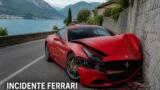Steven Basalari, incidente con la Ferrari a Pilzone di Iseo: «La botta è stata forte ma sto bene»
