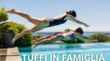 Tania Cagnotto, tuffi sincronizzati con la figlia Maya in vacanza: il video è virale