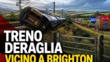 Treno deraglia vicino a Brighton: 11 feriti, due in modo grave