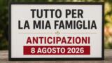 Tutto per la mia famiglia, 8 agosto 2026: anticipazioni puntata di oggi