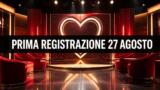 Uomini e Donne, prima registrazione 27 agosto e novità in arrivo