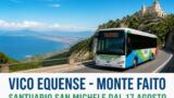 Vico Equense – Santuario San Michele: nuova linea EAV dal 17 agosto, orari e corse