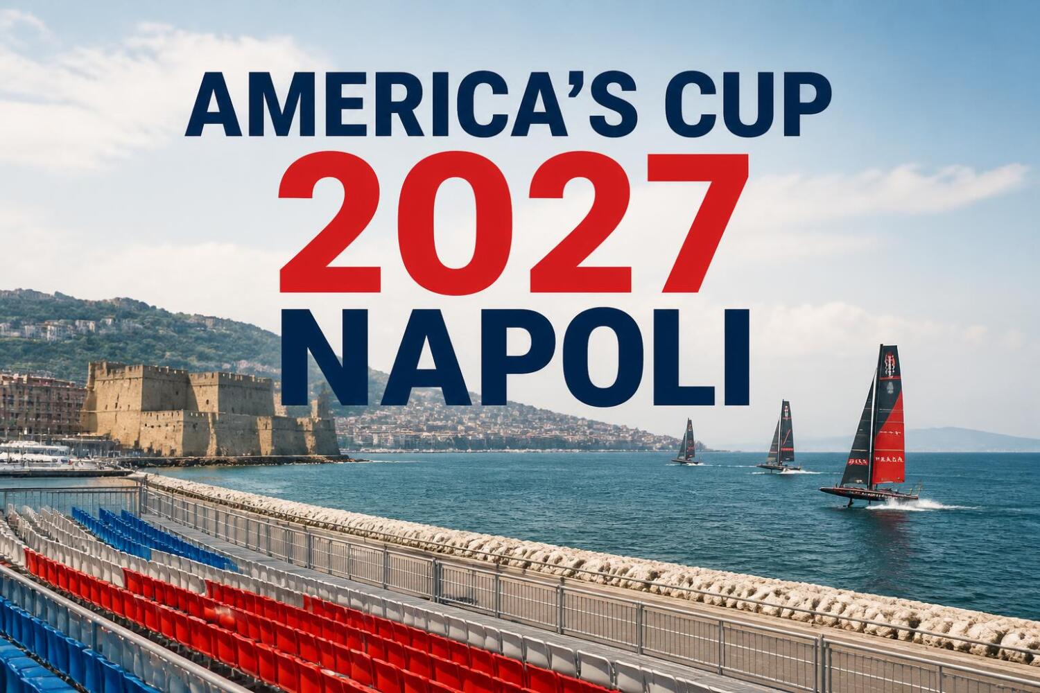 America’s Cup 2027, via Caracciolo chiusa per tre mesi