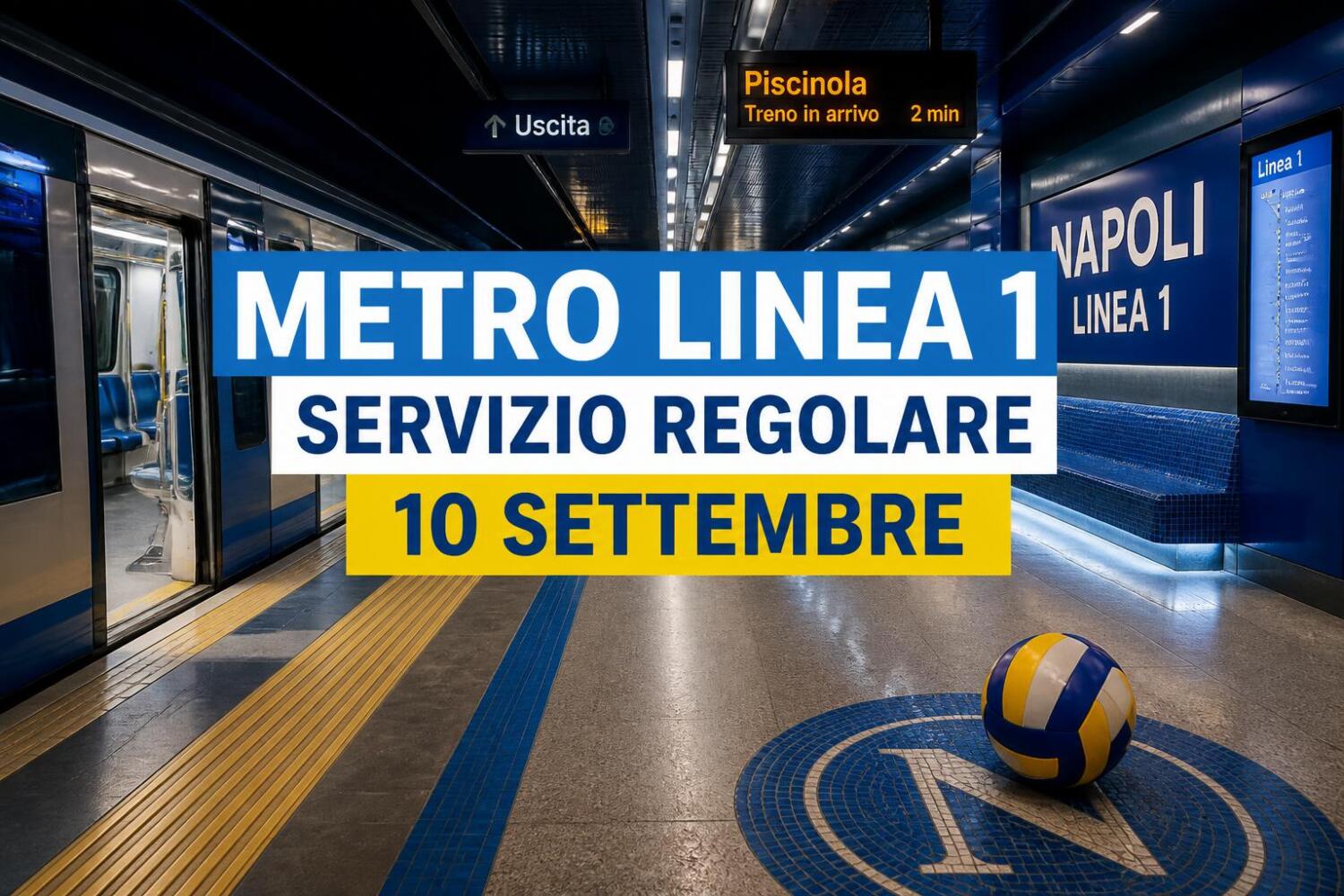 Annullata la chiusura anticipata della Linea 1 per Italia-Svezia