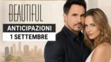 Beautiful, 1 settembre 2026: anticipazioni puntata di oggi