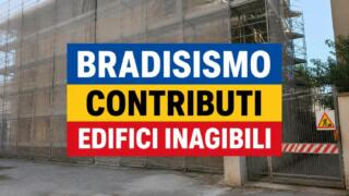 Bradisismo, contributi agli edifici inagibili dal 15 settembre