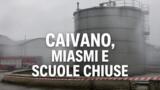 Caivano, miasmi dalla fabbrica di vernici, scuole chiuse