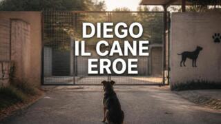 Diego, il cane che inseguì l’ambulanza del padrone, abbandonato dopo l’affido: è tornato in canile