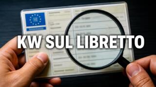 Dove vedere i kW sul libretto: il campo P.2, la soglia degli 80 kW del bollo 2027 e la conversione in CV