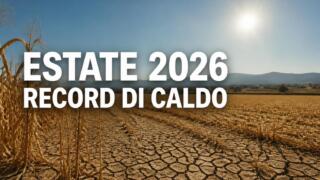 Estate 2026 la più calda in Italia dal 1950: Cnr batte il record del 2003