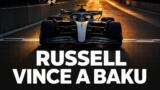 F1, Russell vince il GP di Baku davanti a Verstappen