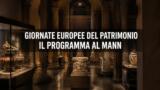 Giornate Europee del Patrimonio 2026 al MANN, il programma