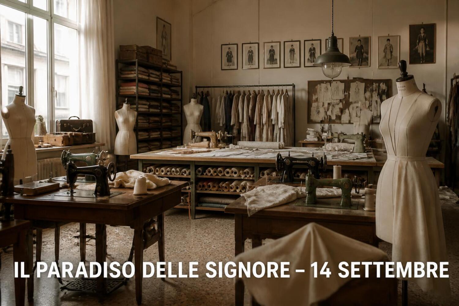 Paradiclo Il Paradiso delle Signore, 14 settembre 2026: anticipazioni puntata di oggi