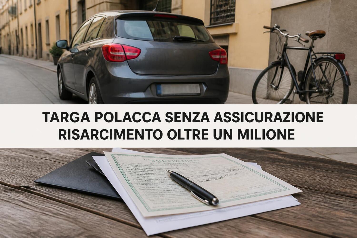 Incidente mortale con targa polacca, dovrà risarcire 1,3 milioni