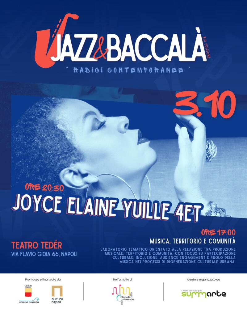 Locandina del concerto di Denise King 4et al Teatro Teder