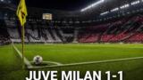 Juve-Milan 1-1: Gatti risponde a Cissé al 92esimo, big match deciso nel recupero