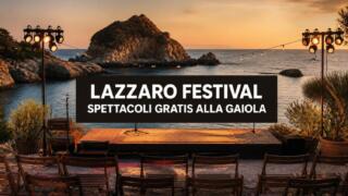 Lazzaro Festival alla Gaiola, spettacoli gratis il 27 settembre