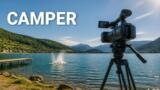 Mario Acampa, l’inviato di Camper si tuffa nel lago in diretta per salutare Peppone: “Grazie a tutti”