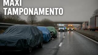 Maxi tamponamento sulla Brebemi: un morto e 9 feriti, chiusa l’autostrada A35 verso Brescia