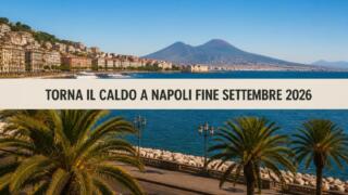 Meteo, caldo in arrivo a fine settembre con picchi di 29 gradi