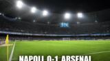 Napoli-Arsenal, il risultato: 0-1