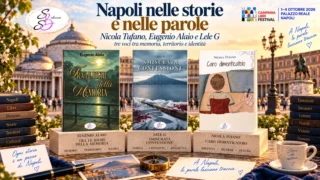 Napoli nelle storie e nelle parole: Nicola Tufano, Eugenio Alaio e Lele G al Campania Libri Festival